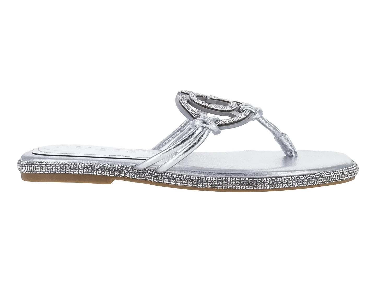 Sandalias Guess Saima Plata para Mujer
