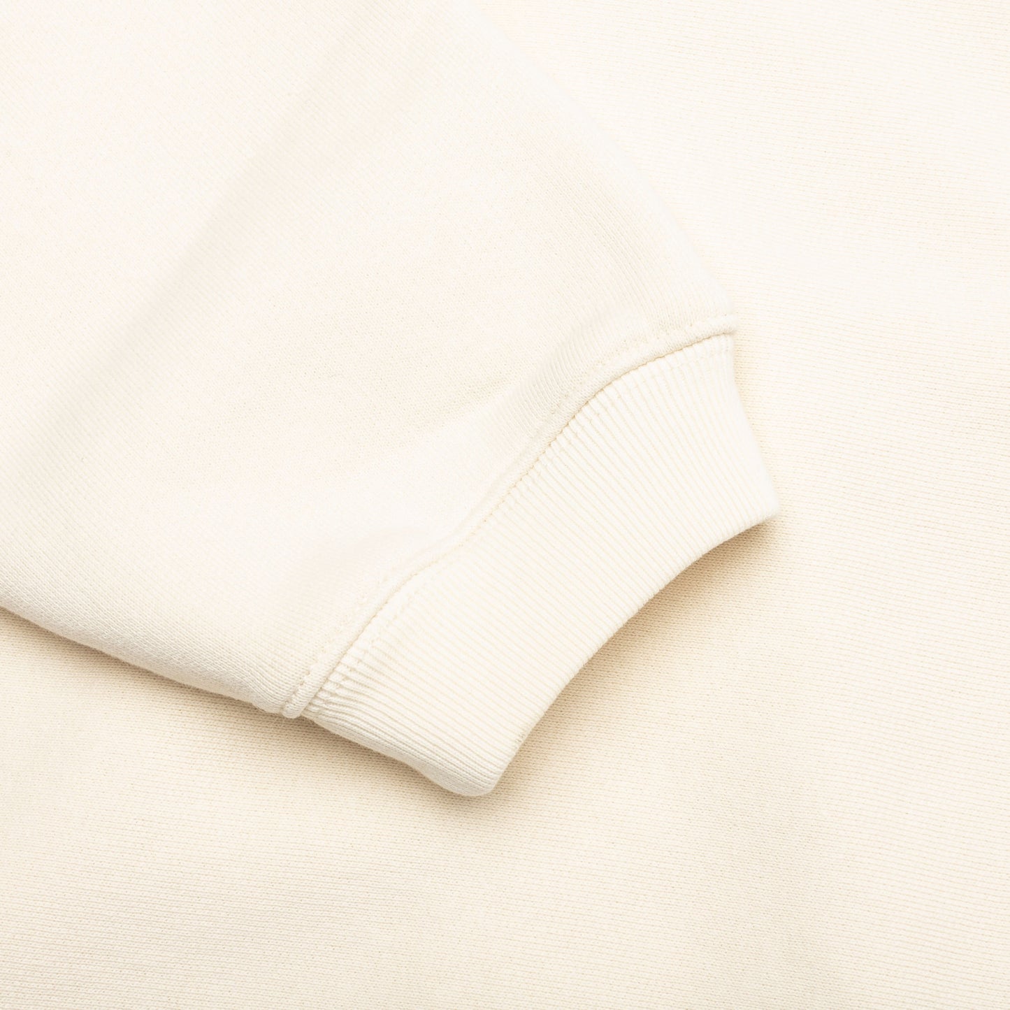 Outline Zip Hoodie Ivory