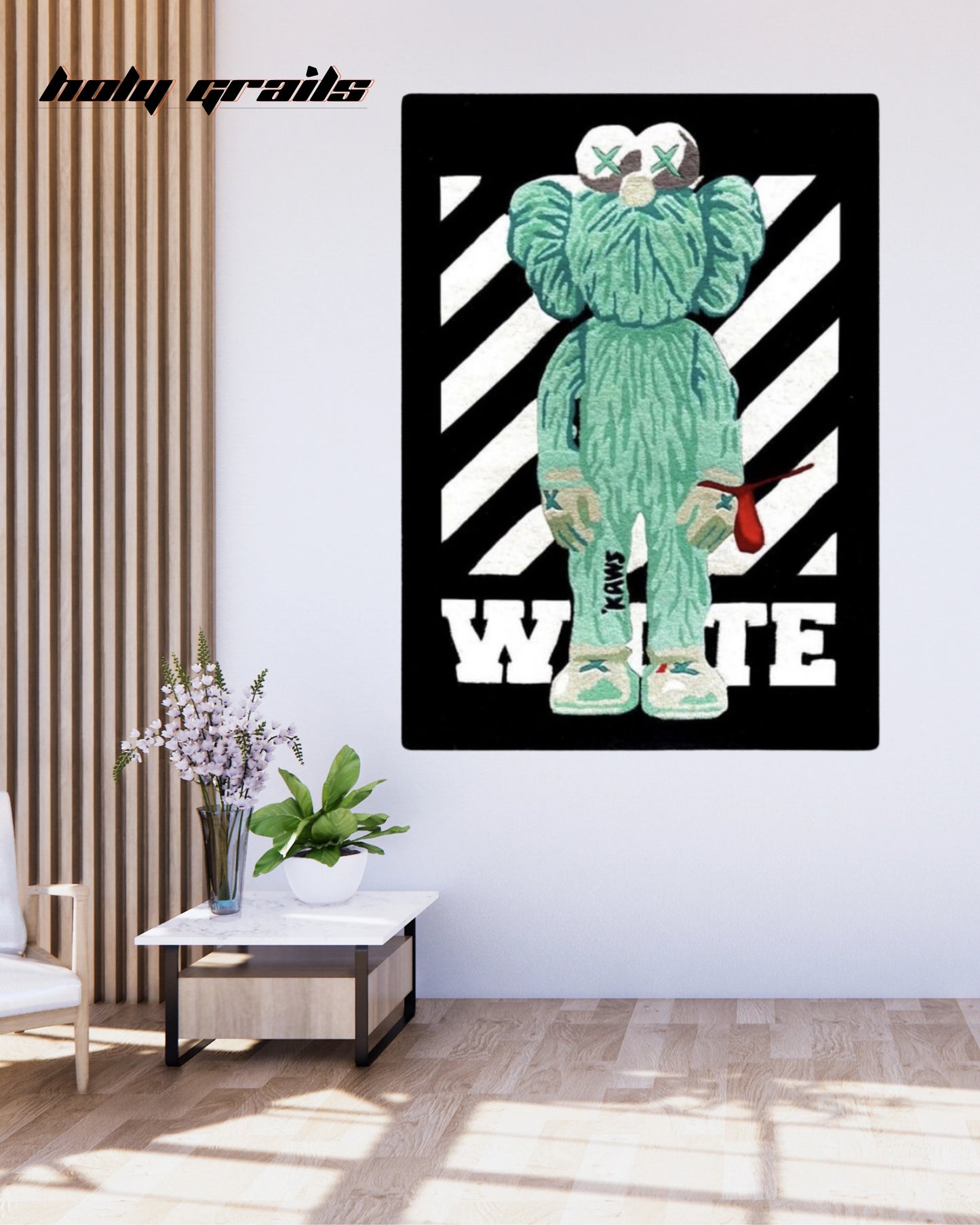 Drip Zone Hand Tufted Rug