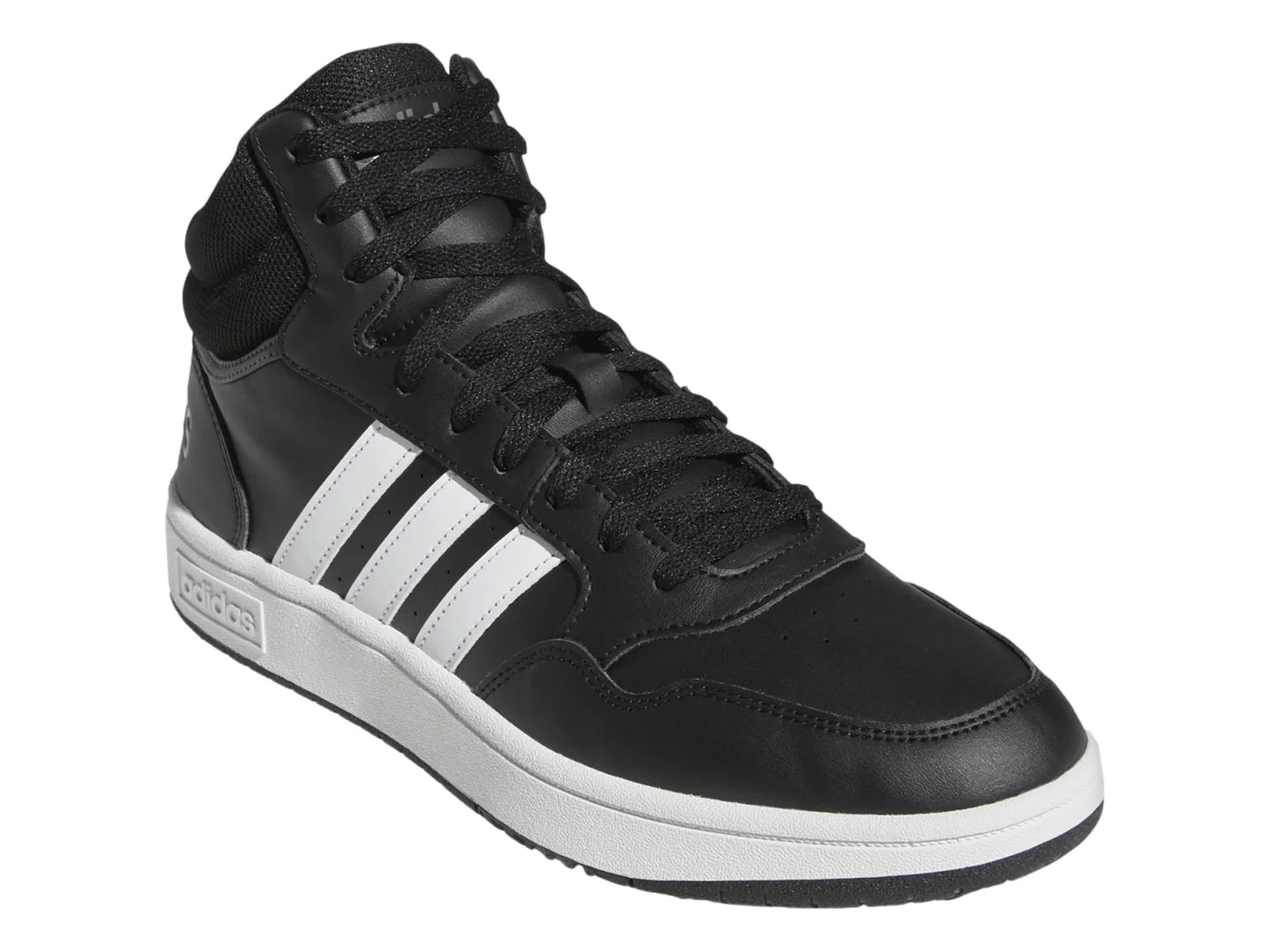 Tenis Adidas Hoops 30 Mid Negro y Blanco para Hombre