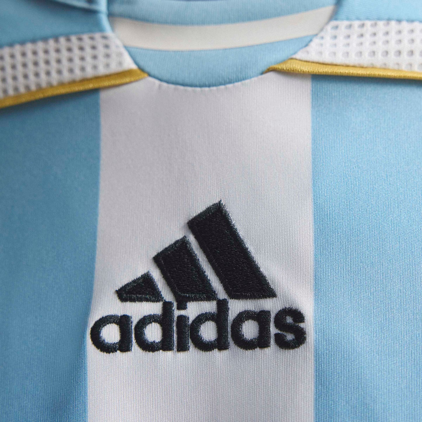 adidas Argentina Home Mens Soccer Jersey 2006 White Blue