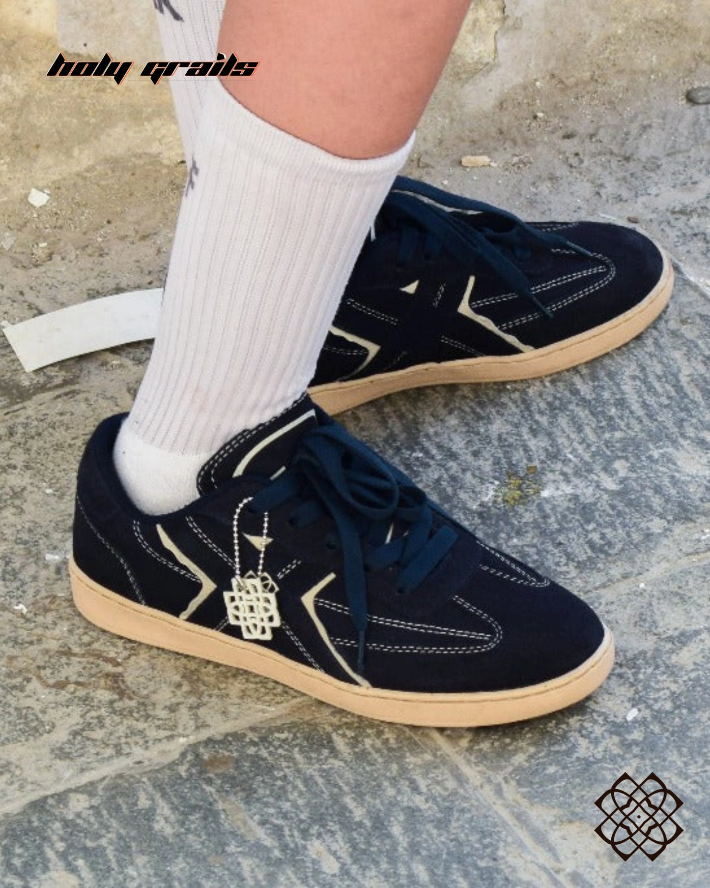 Almast अलमसत Low Navy Blue Sneaker HG x CHRN