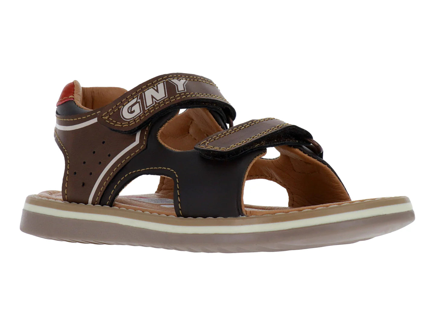 Sandalias Guany Color Chocolate para Niño