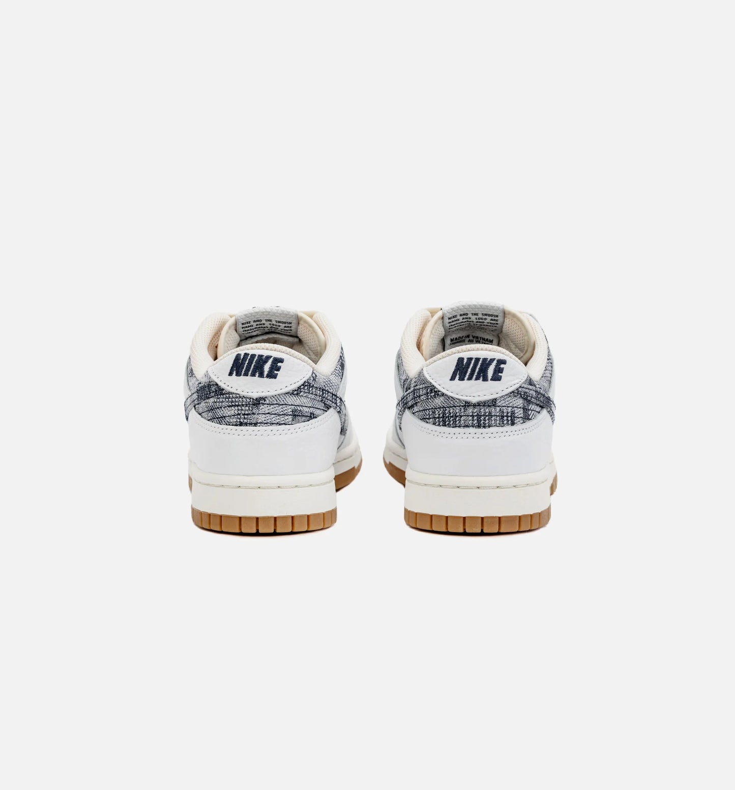 Dunk Low Washed Denim Mens Lifestyle Shoe White Denim Blue Limit One Per Customer