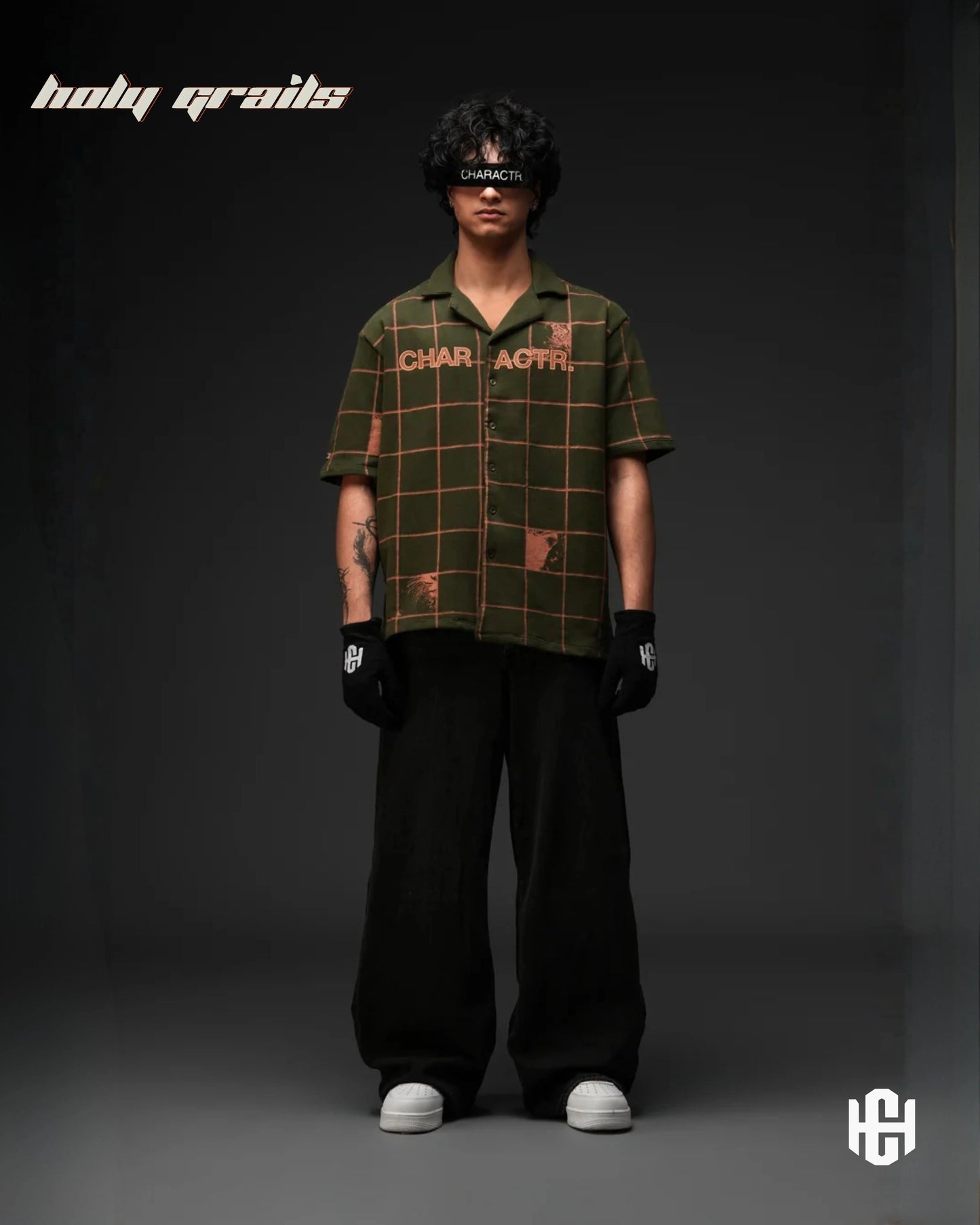 The Faraq Olive Green Shirt HG x Charactr
