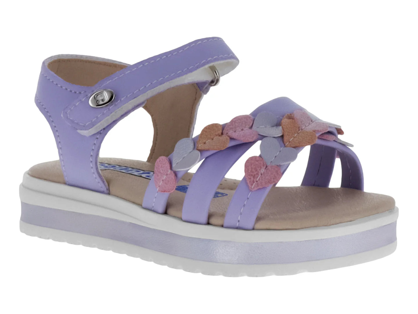 Sandalias Coqueta Color Lila para Niña
