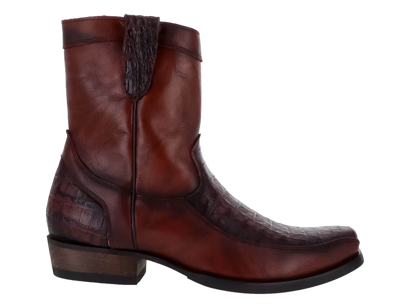 Botas IN MODA Imitación Cocodrilo Color Shedron para Hombre