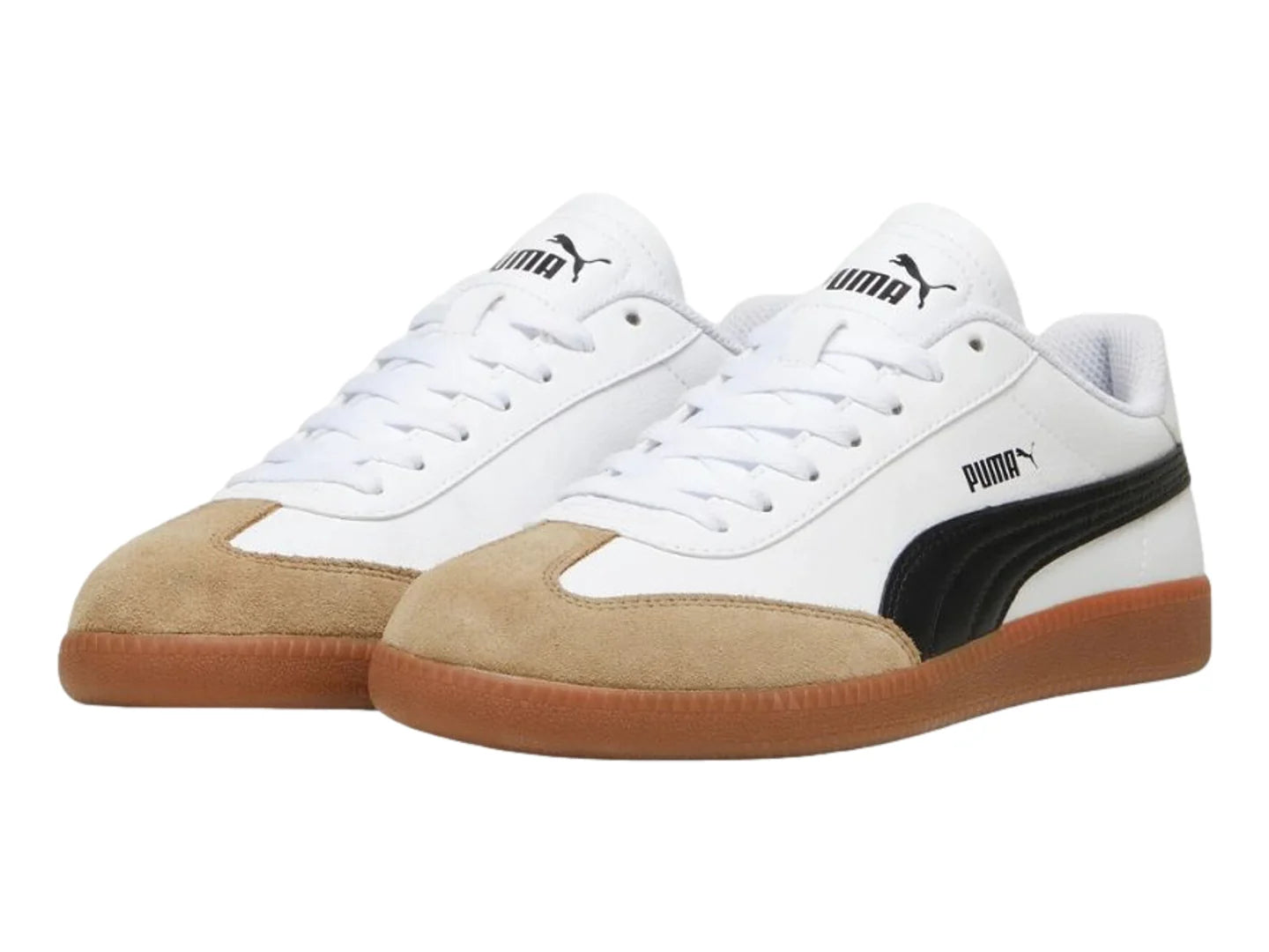 Tenis PUMA 9 T Blanco y Negro para Mujer