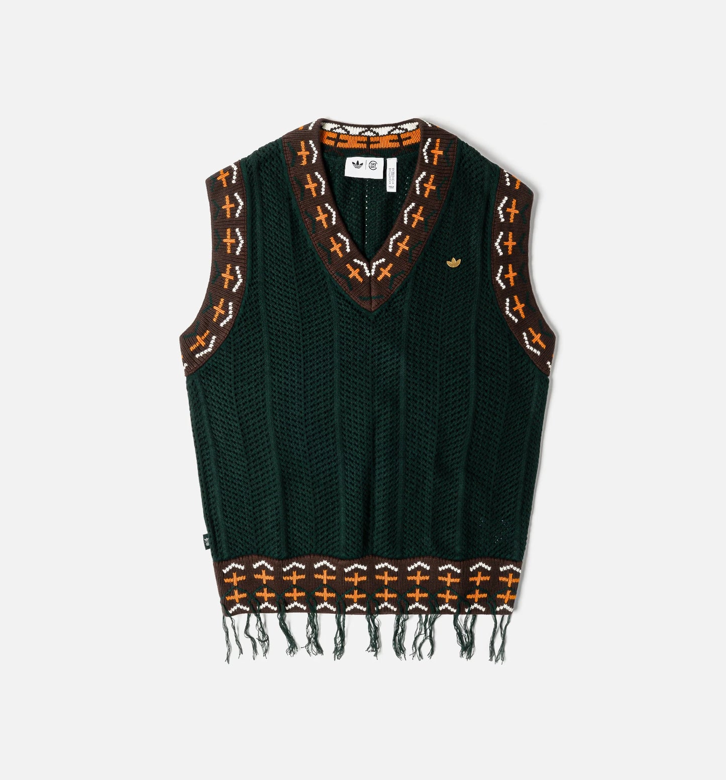 Clot x Adidas Knitted Womens Vest Green Night