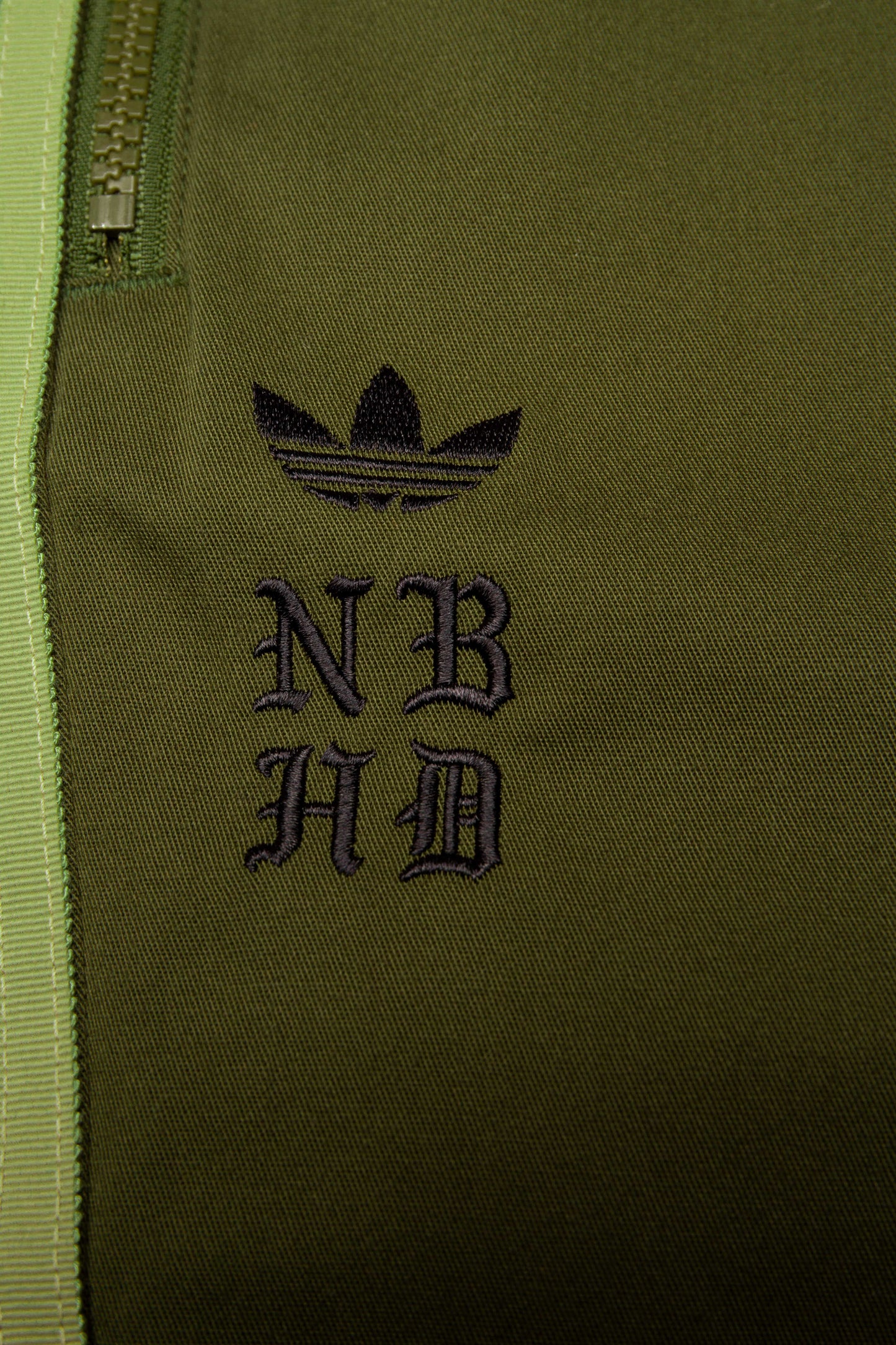 adidas X Neighborhood Collection Mens Track Pants Olive Green White