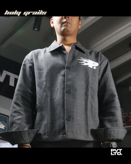 Exter Black Overshirt HG x Pvt Ltd