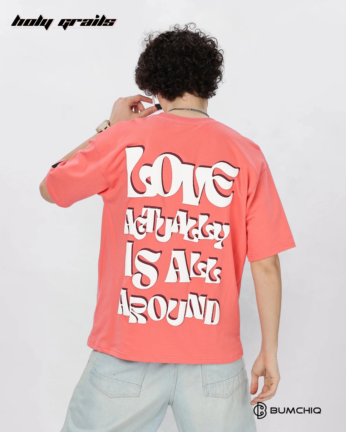 Love Live Pink Oversize Tee HG x Bumchiq