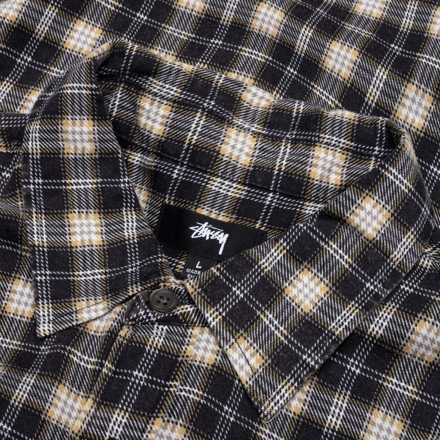 Matthew Plaid Shirt Black