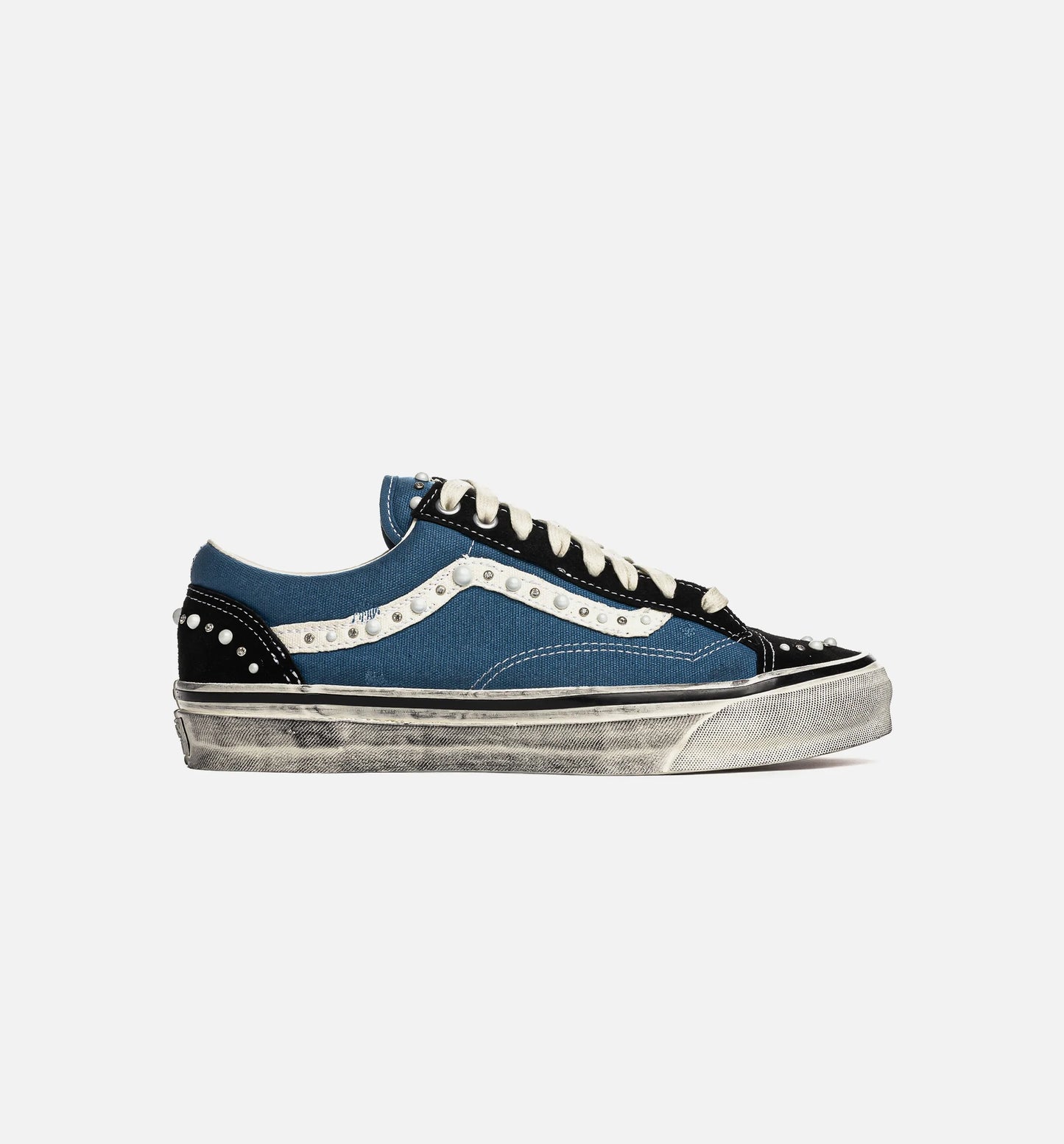 Old Skool 36 Pearl Mens Lifestyle Shoe Blue Navy White Limit One Per Customer