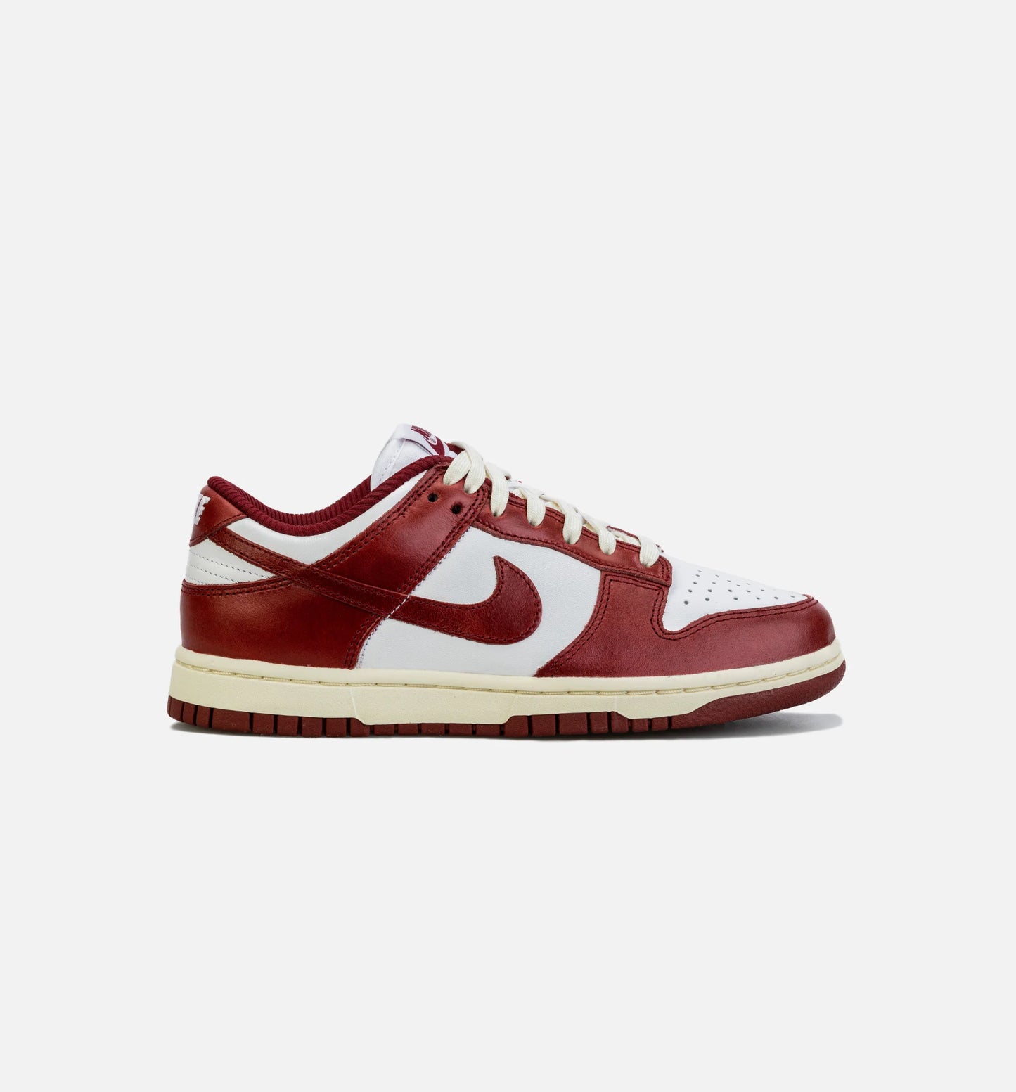 Dunk Low PRM Team Red Womens Lifestyle Shoe Red White