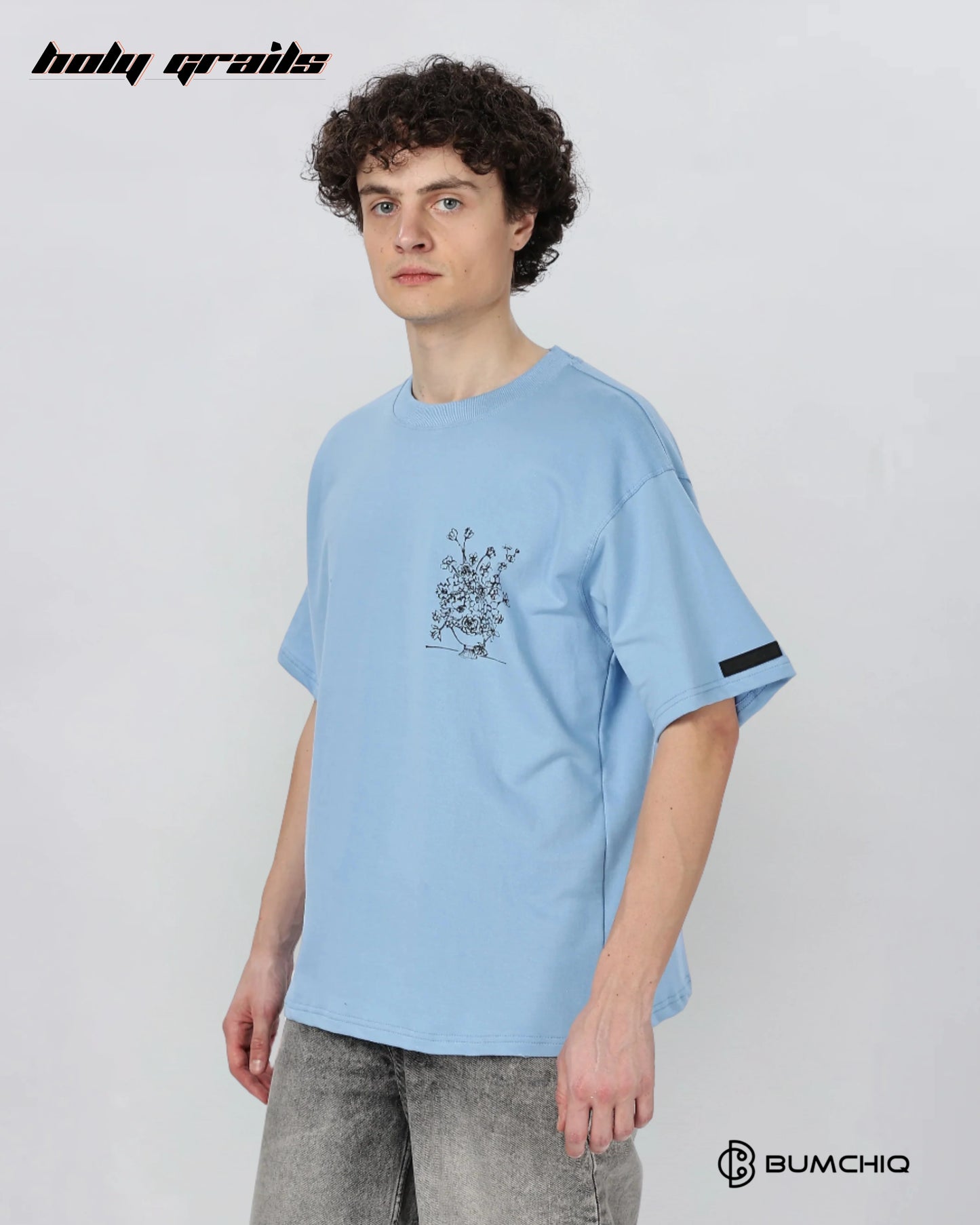 The Journey Blue Oversize Tee HG x Bumchiq