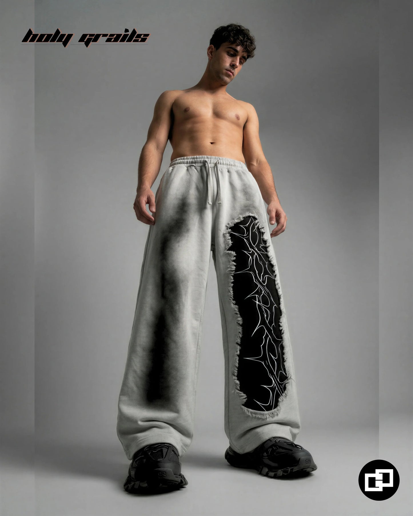 Thorn Bleed Grey Sweatpants HG x Grey Hound