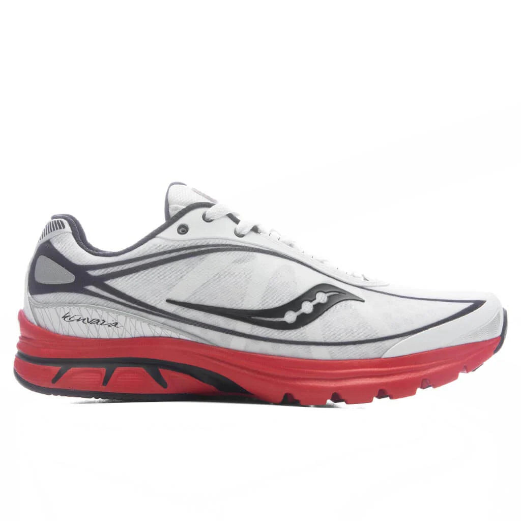 Kinvara 1 White Black Red