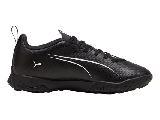 Tenis de Fútbol PUMA Ultra 5 Play Negro y Blanco para Niño