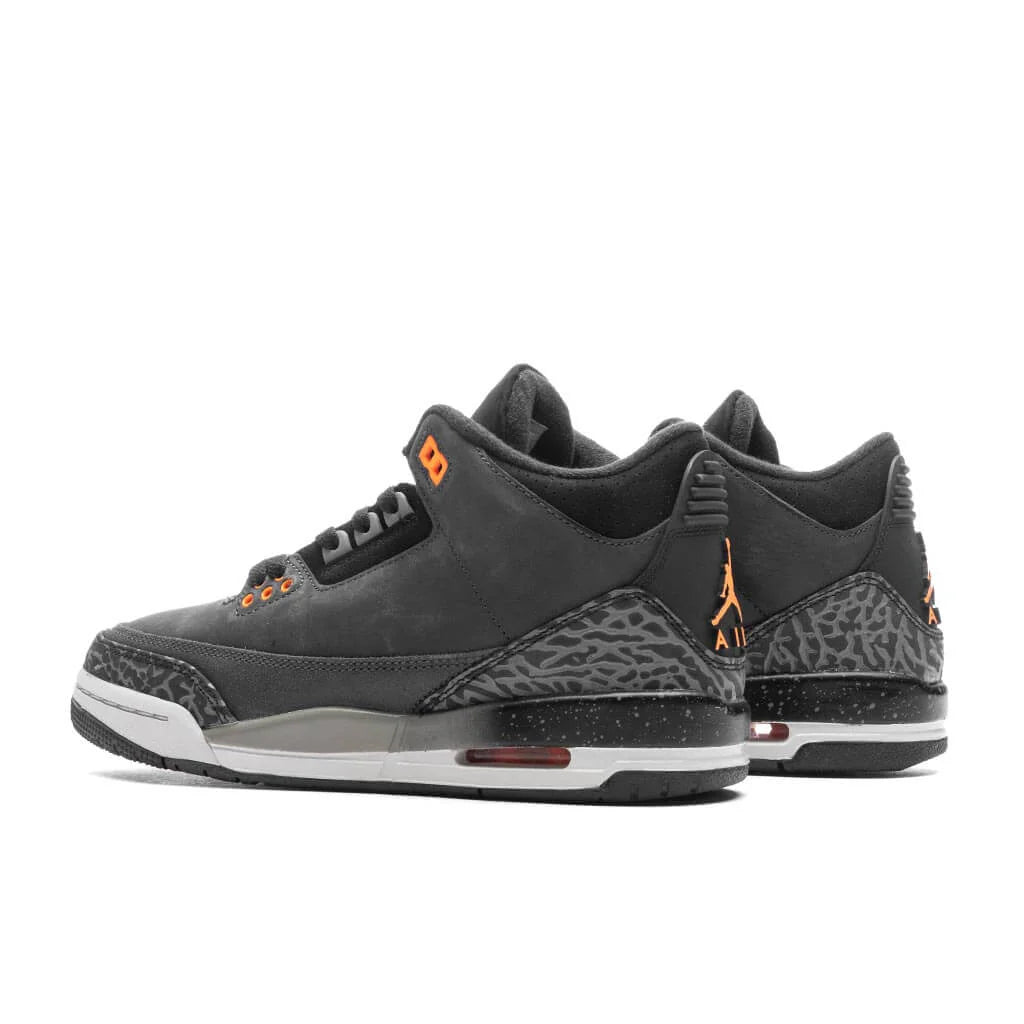 Air Jordan 3 Retro GS Fear Night Stadium Total Orange Black