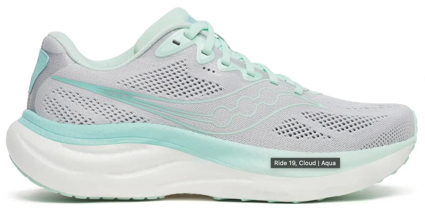 Womens Saucony Ride 19