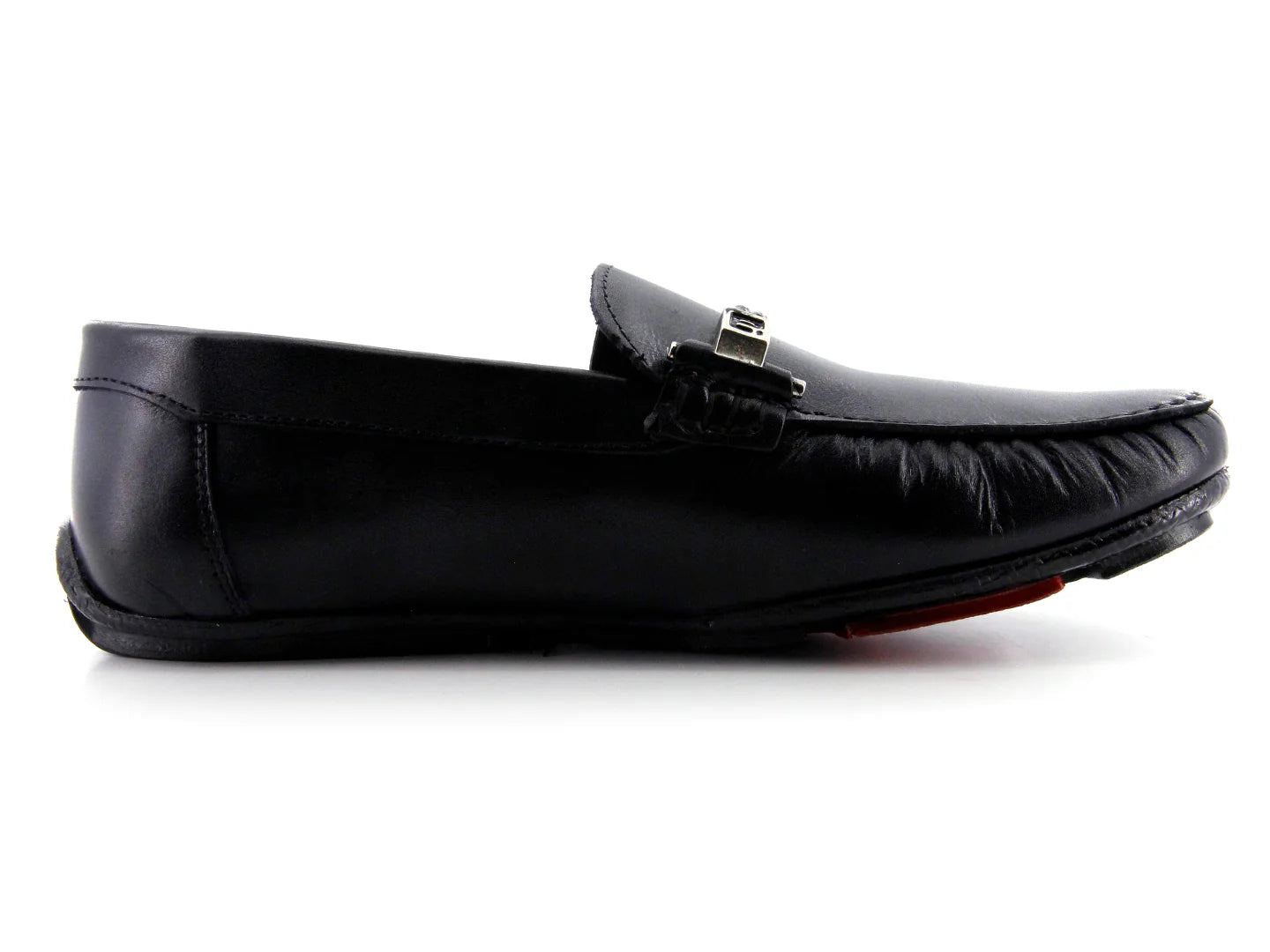Zapatos Mocasines ALCBAL de Cuero Napa Negro