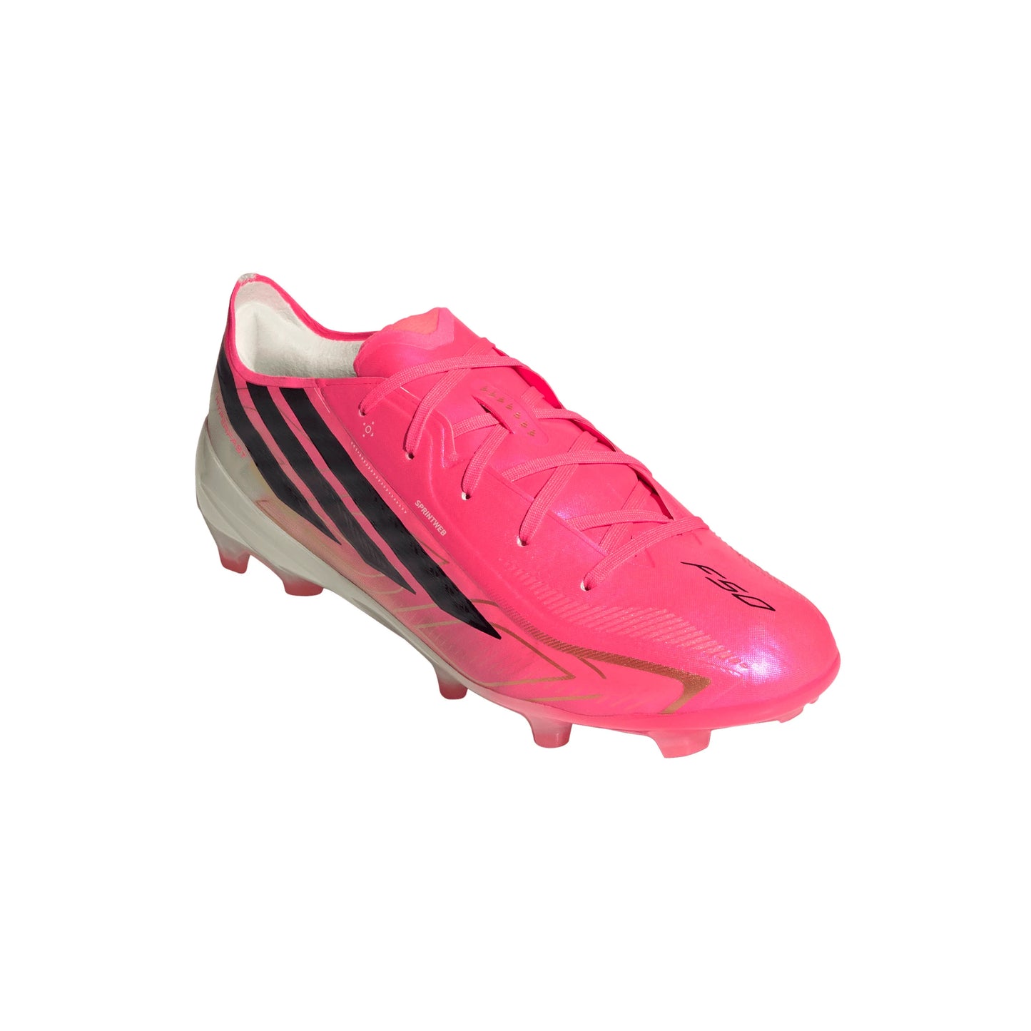 adidas F50 Hyperfast Elite Firm Ground Youth Soccer Cleats Turquesa Black Gold