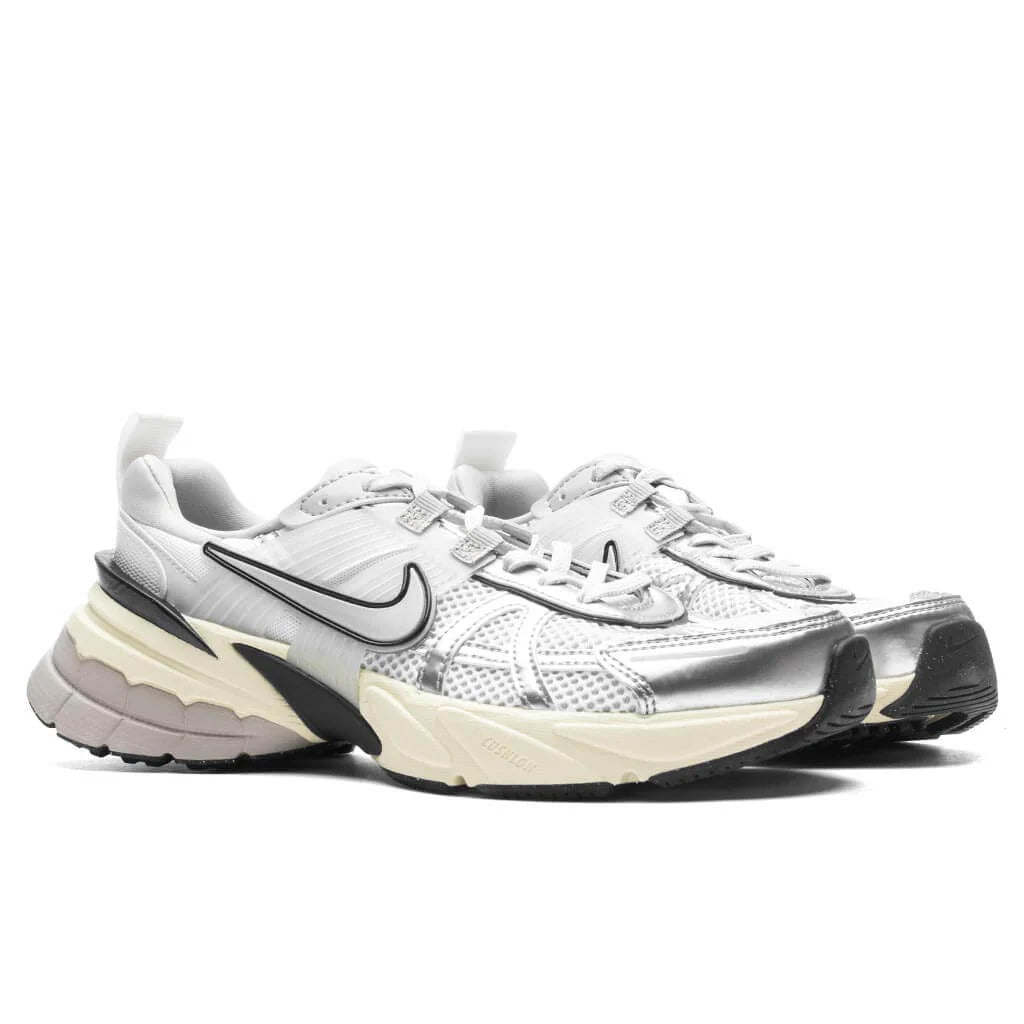 Womens V2K Run Summit White Metallic Silver