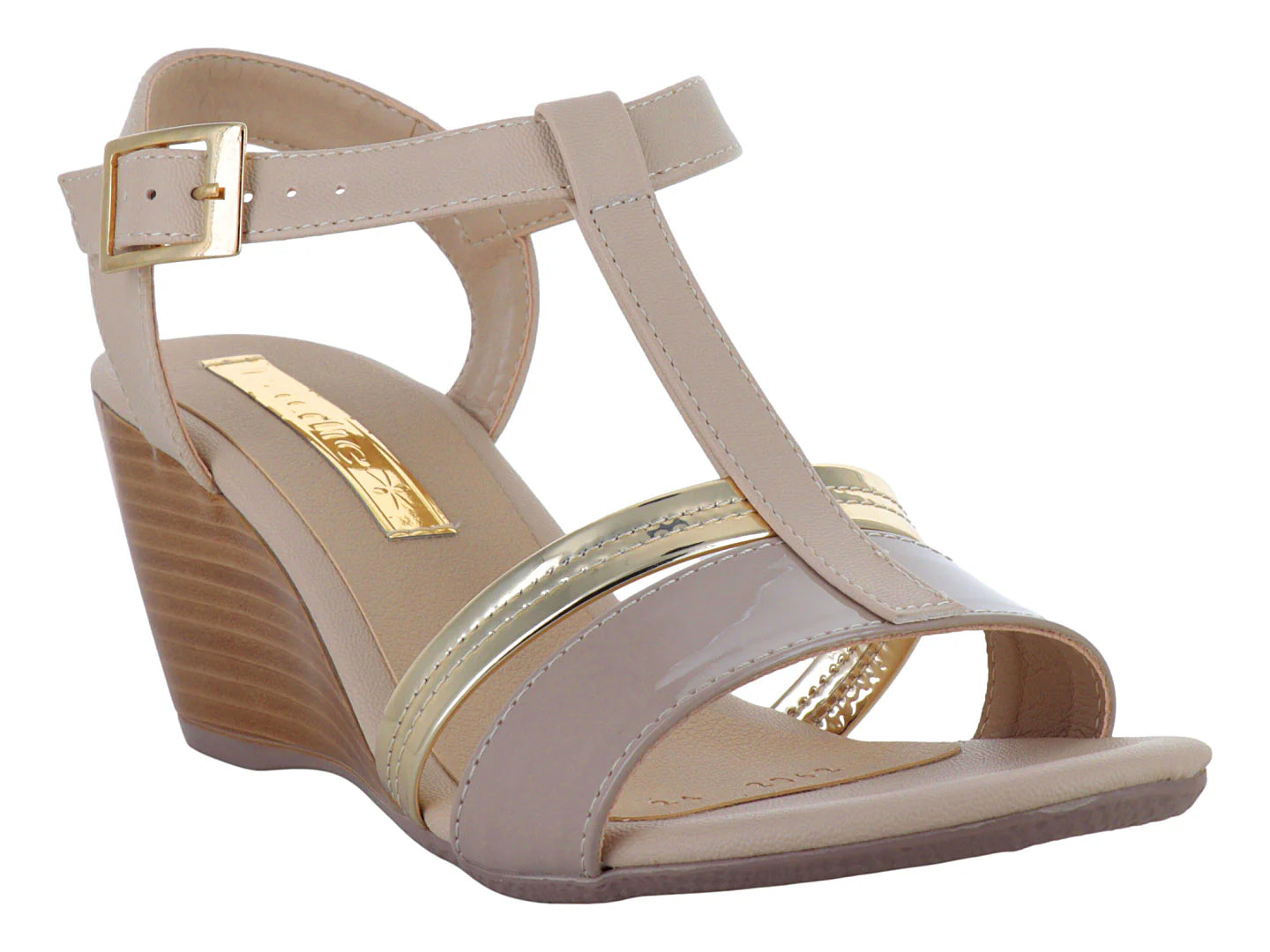 Sandalias Plataforma Paulie Color Hueso para Mujer
