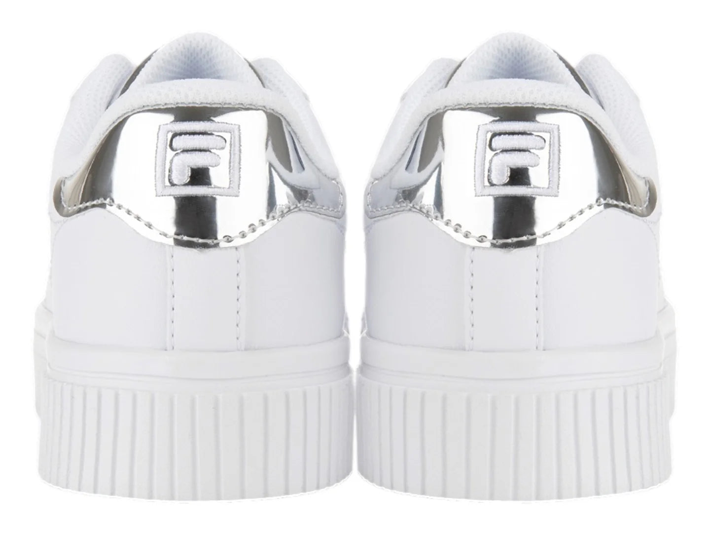 Tenis FILA Panache Blanco y Plata para Mujer