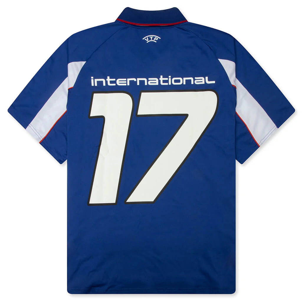 International Soccer Jersey Blue