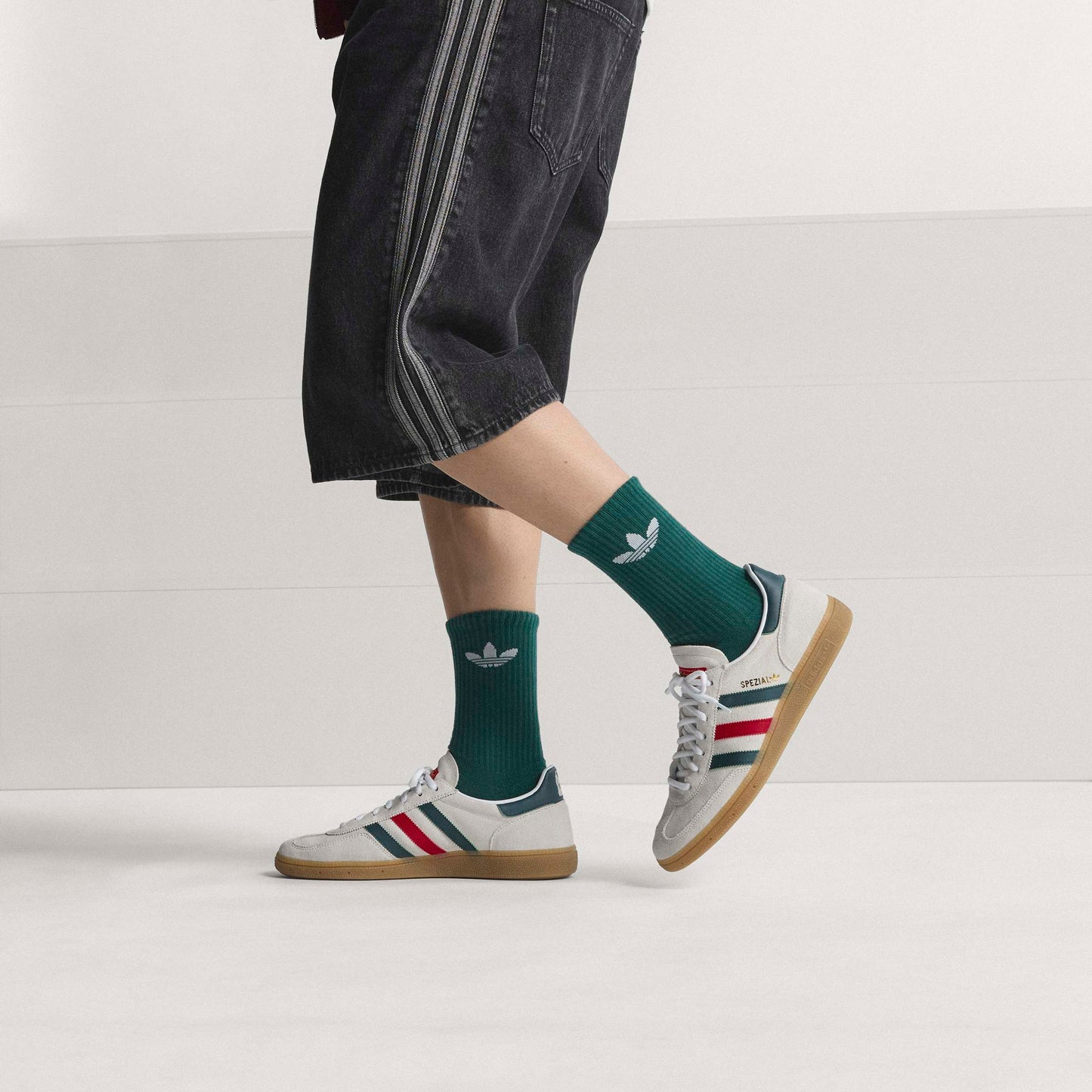 adidas Mexico Handball Spezial Shoes White Scarlet