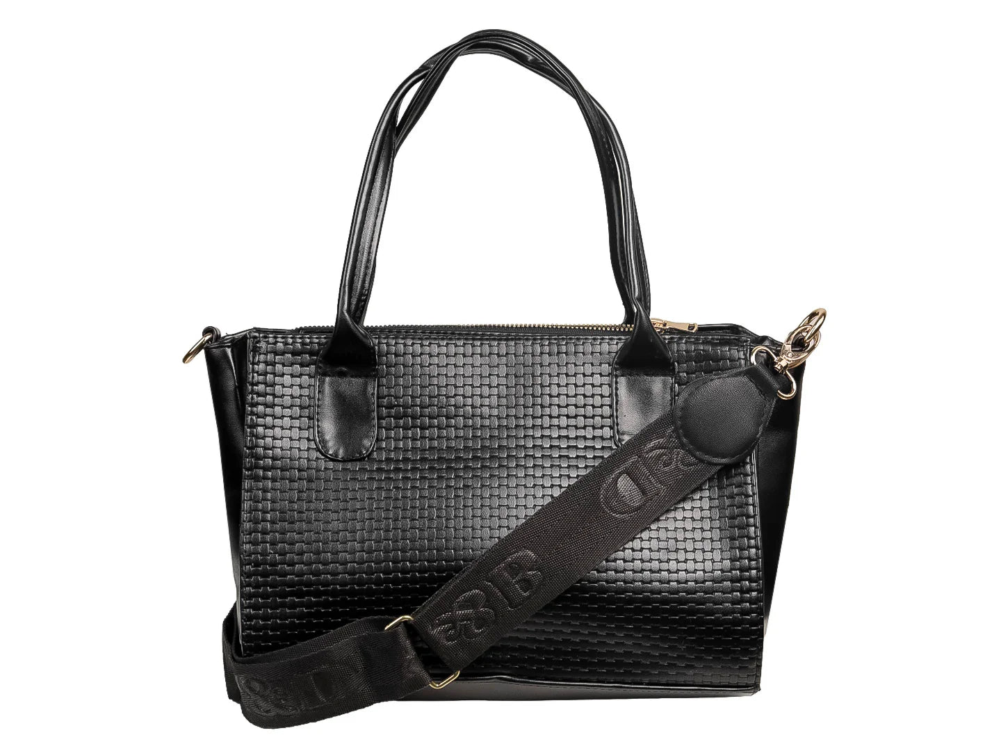 Bolsa de Hombro Ferretina Negro para Mujer