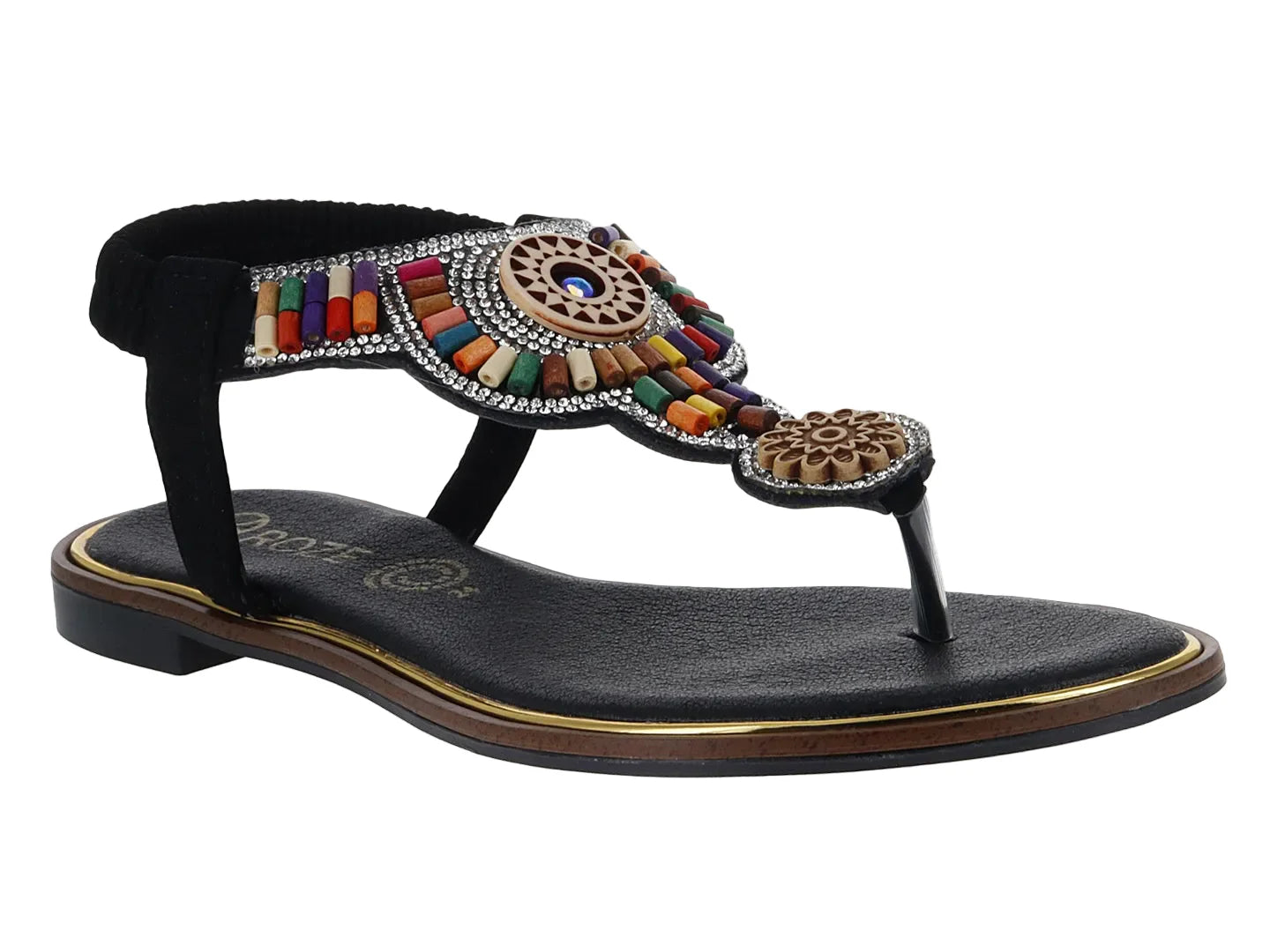 Sandalias Roze Negro para Mujer
