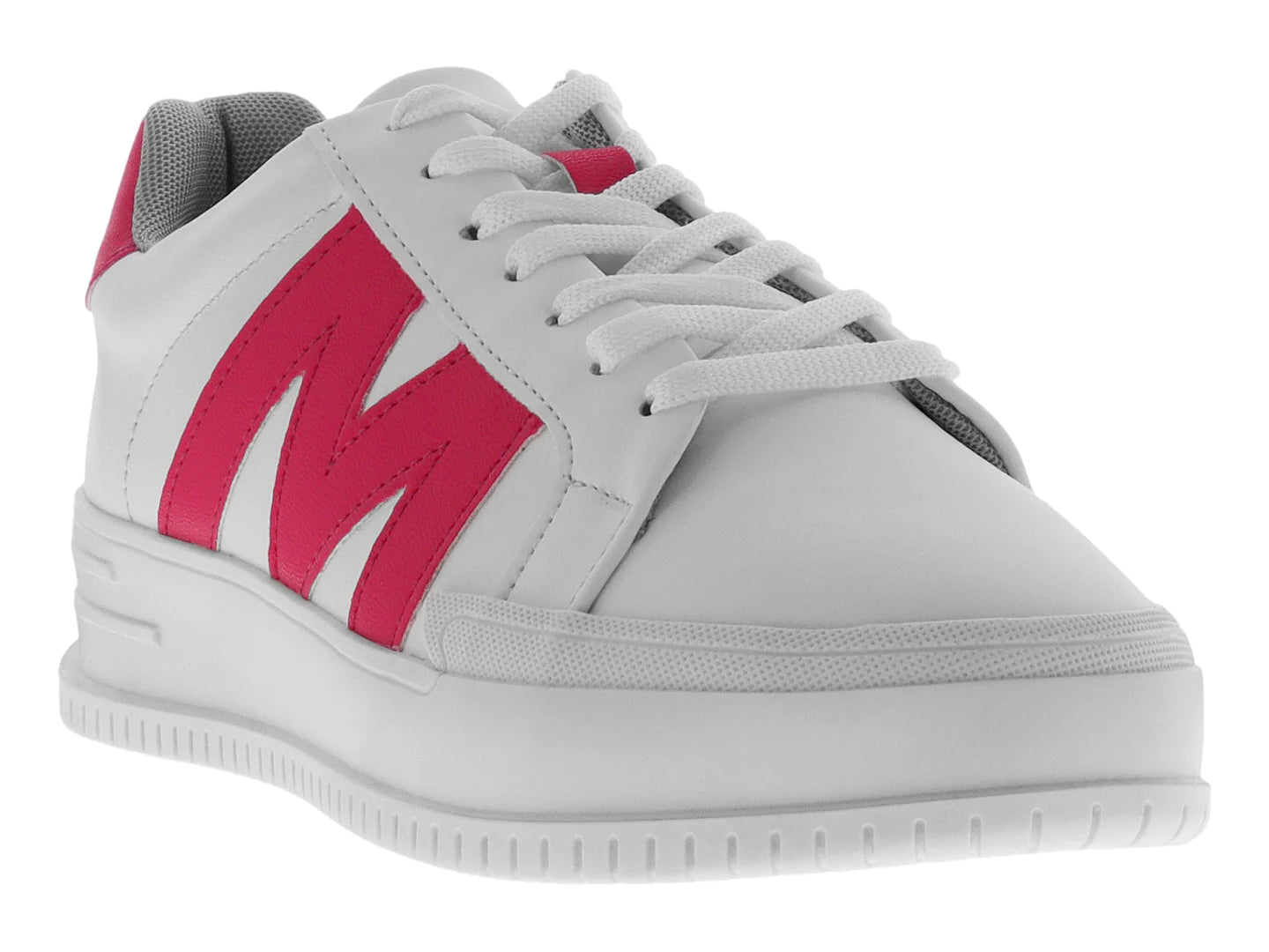 Tenis Morkas Cecili Blanco y Rosa Neón para Mujer