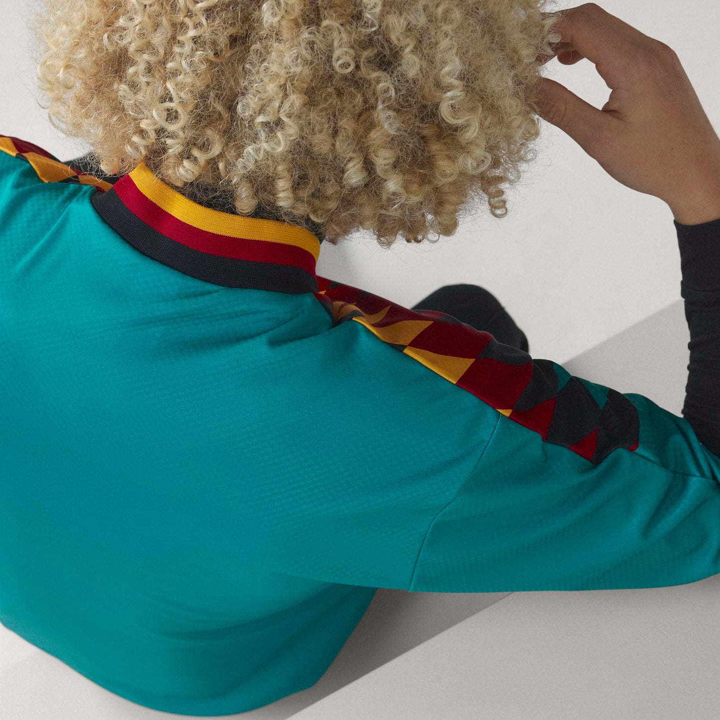 adidas Germany Away 1994 Mens Soccer Jersey Green Black Red