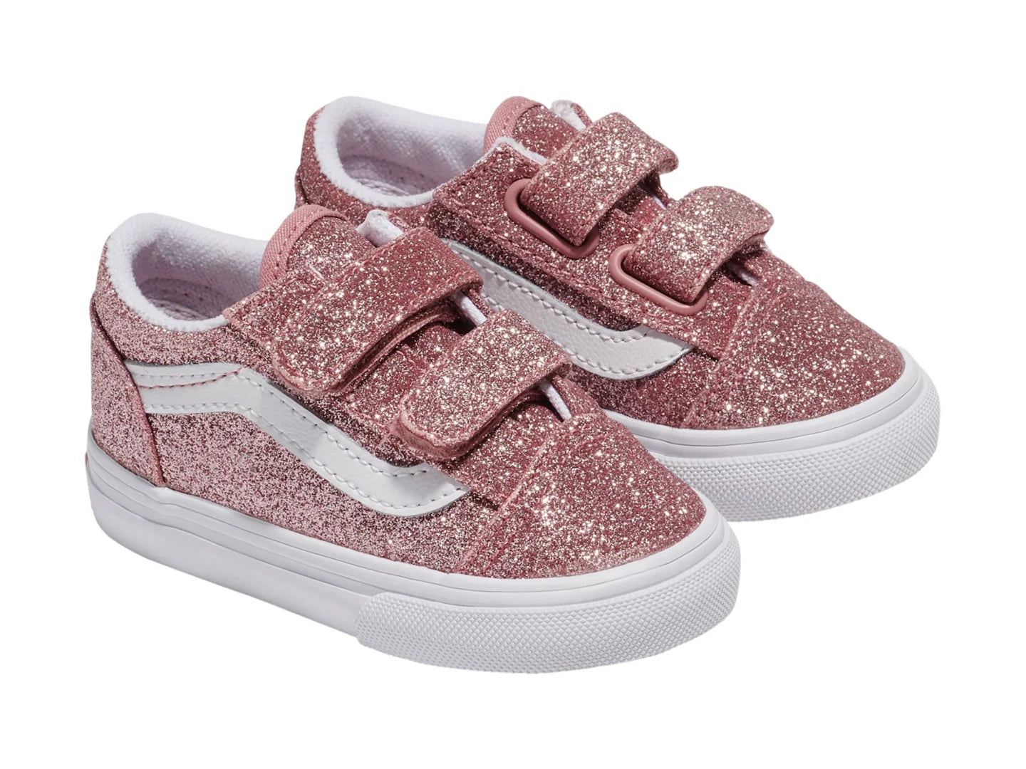 Tenis Vans Old Skool V Rose Gold para Niña