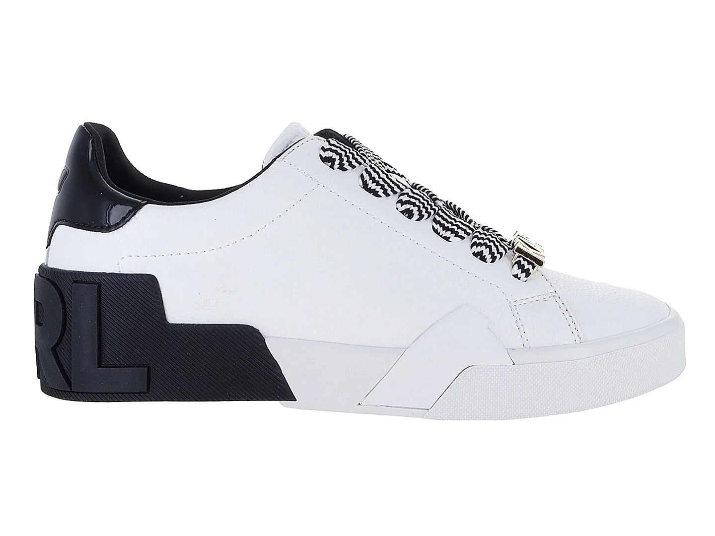 Tenis Karl Lagerfeld Blanco y Negro para Mujer