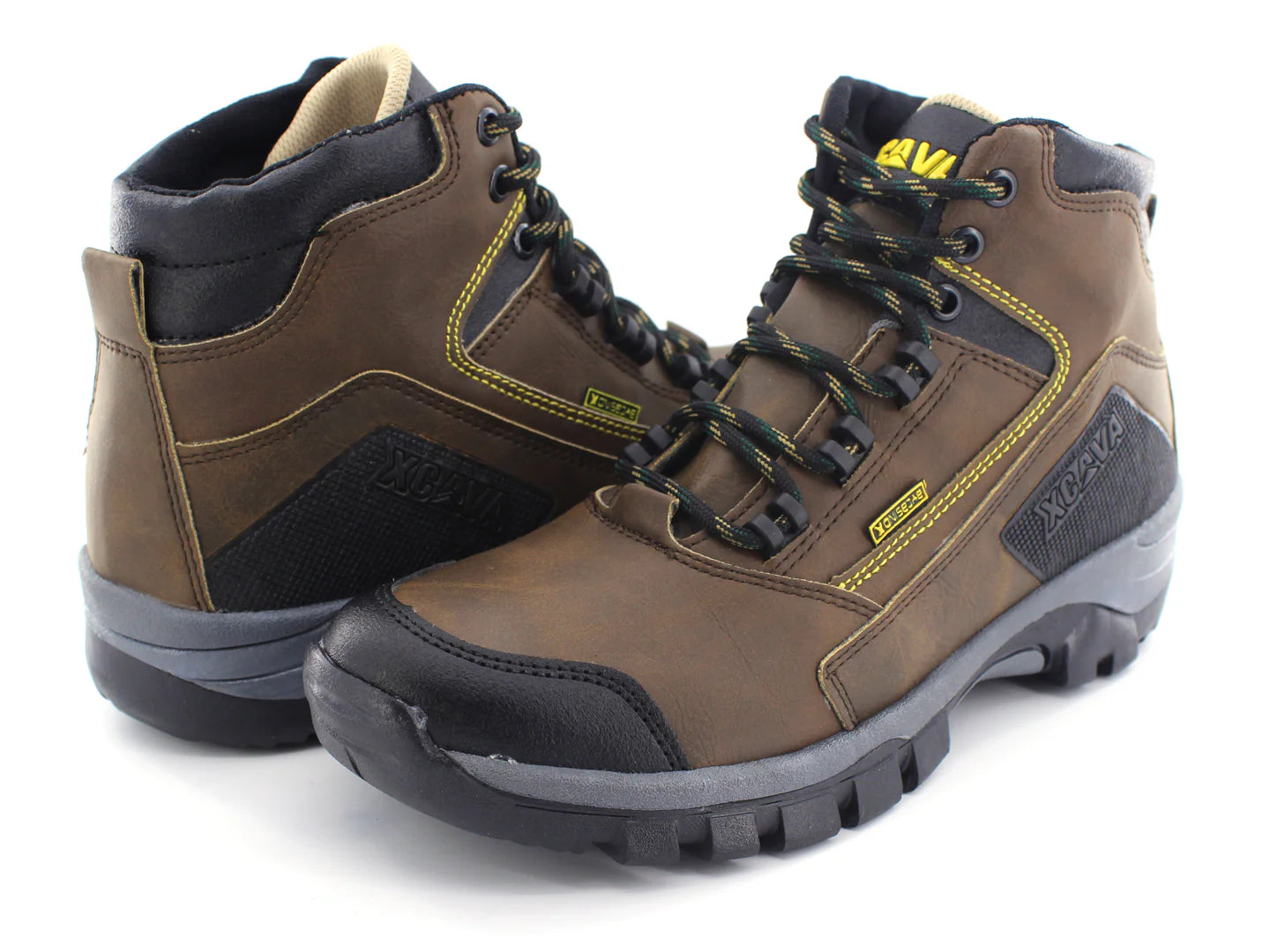Botas de Excursionismo BY CASINO Café para Hombre