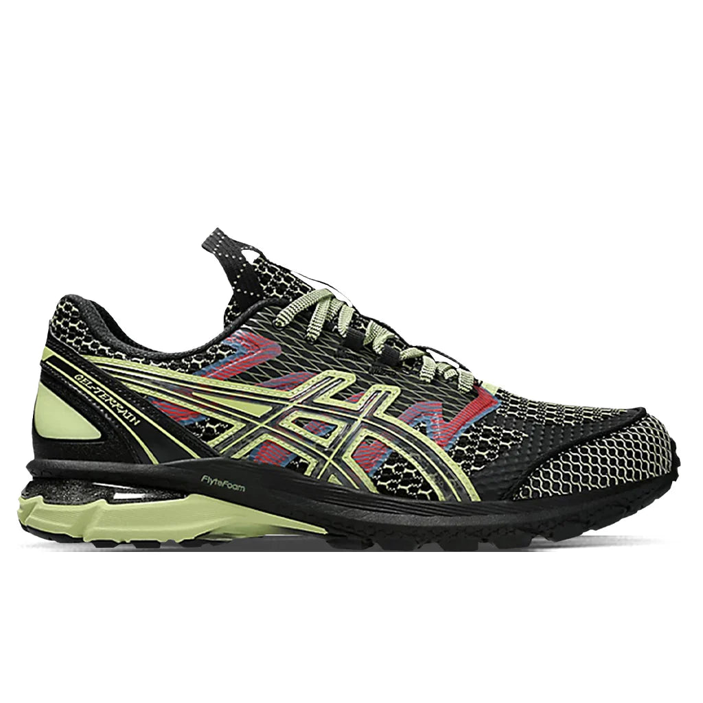 Asics x Kiko Kostadinov US4 S Gel Terrain Black Neon Lime
