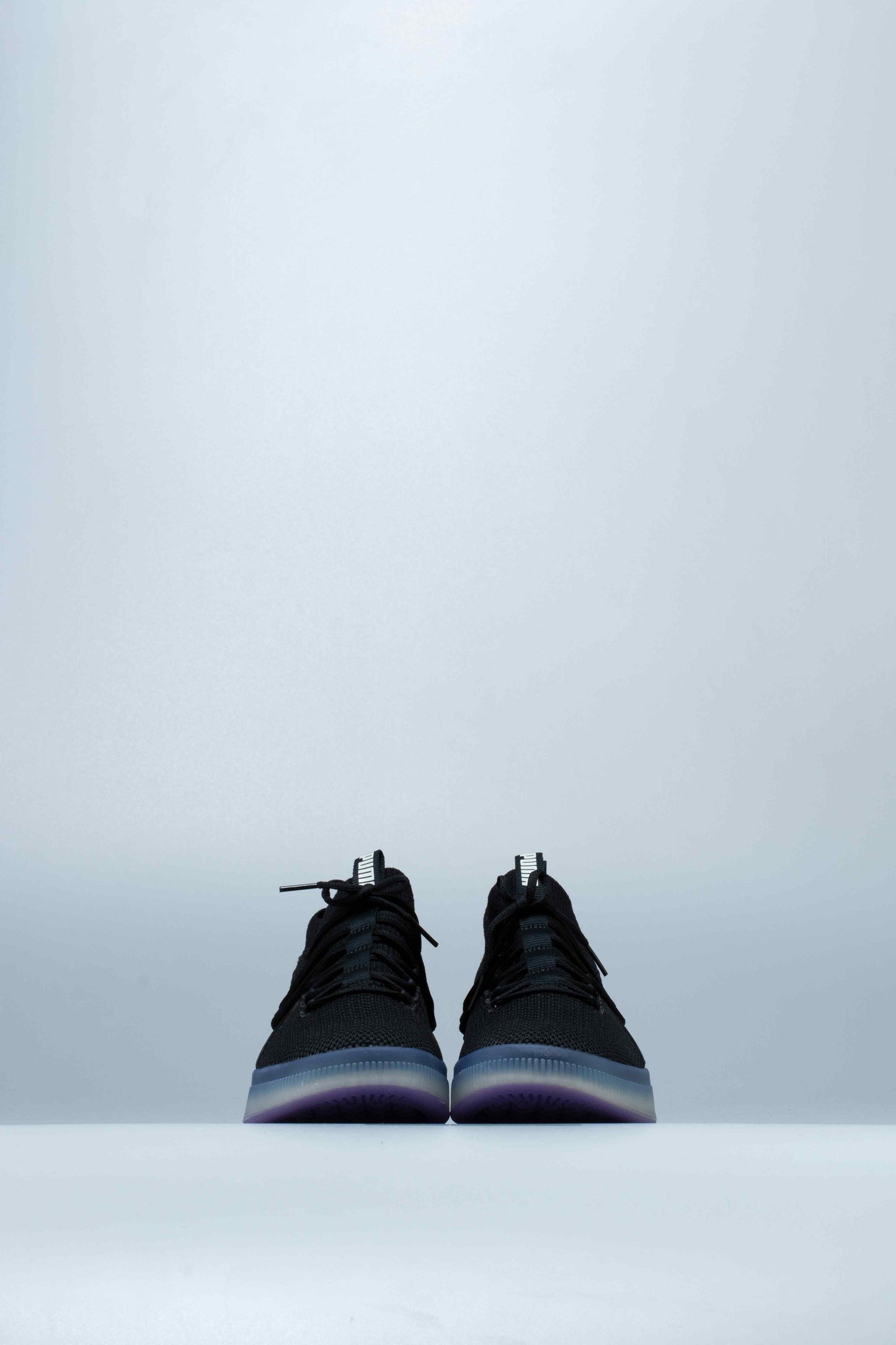 Clyde Court Purple Glow Mens Shoes Black Purple