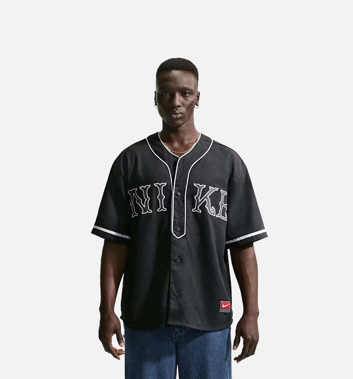 Life Vintage Sport Mens Jersey Black White