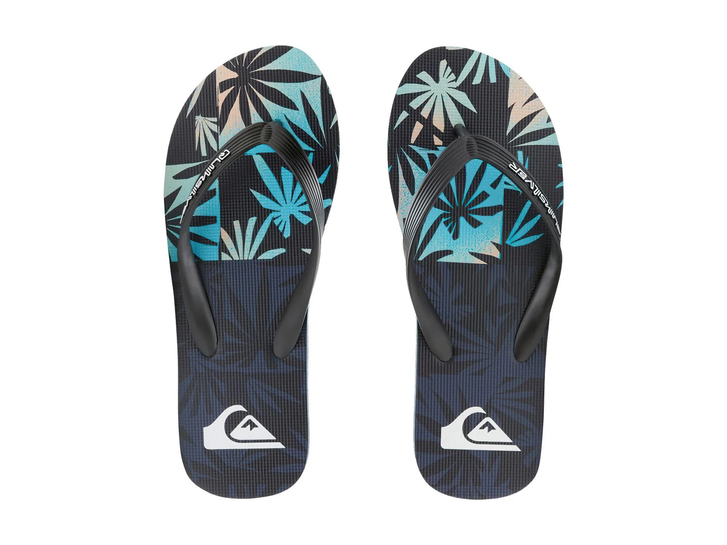 Quiksilver Sandalias Negro Azul para Hombre