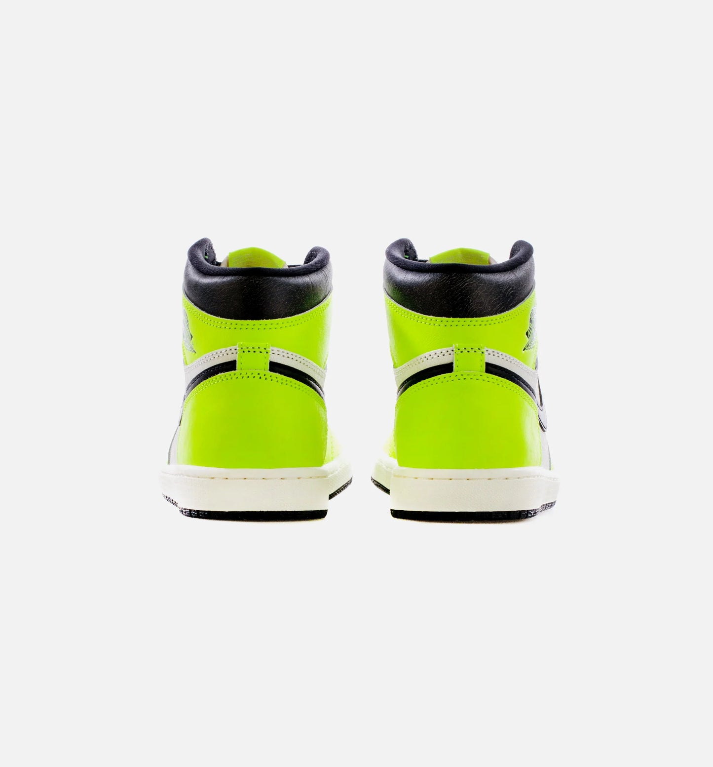 Air Jordan 1 High OG Visionaire Mens Lifestyle Shoes White Neon Green Free Shipping