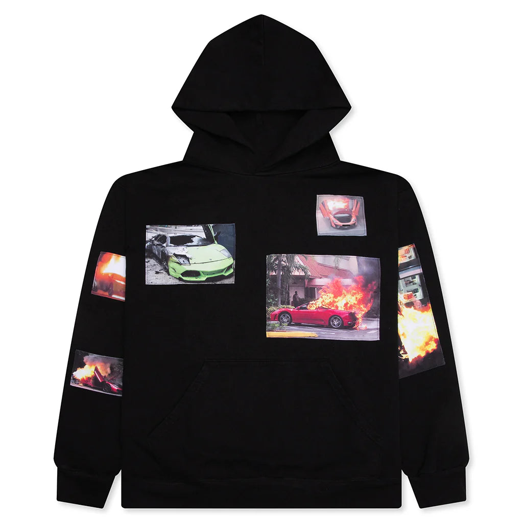 Totaled Hoodie Black