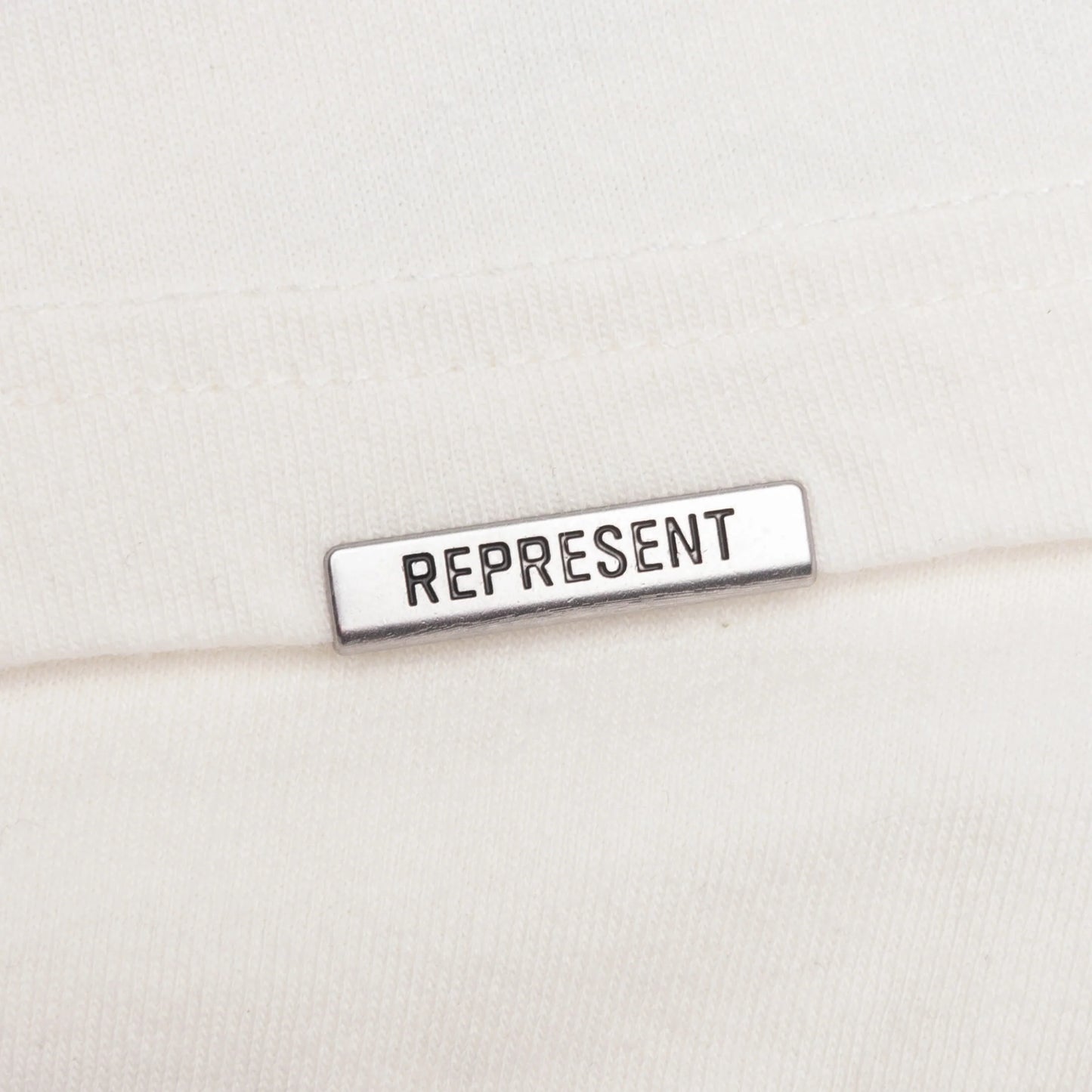 Crest T Shirt Flat White