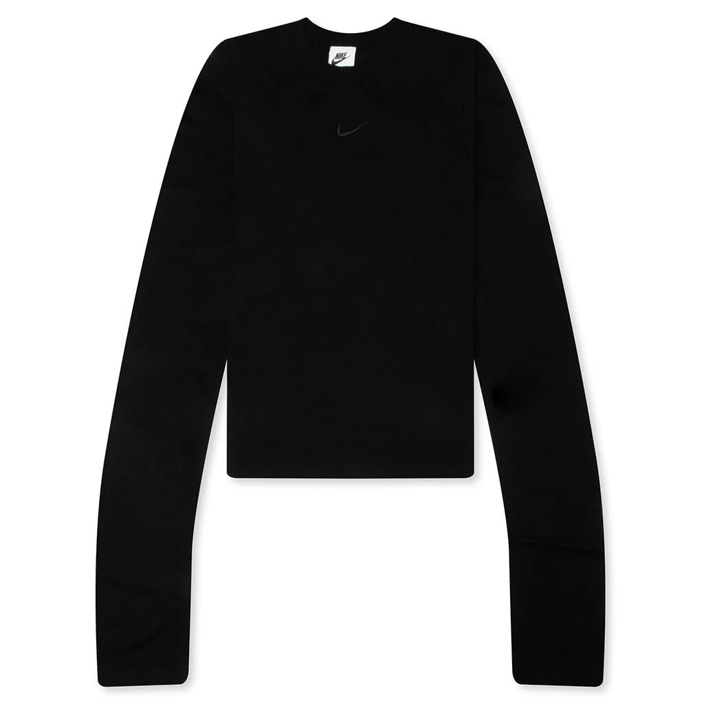 Womens Sportswear Airreverent L S Top Black