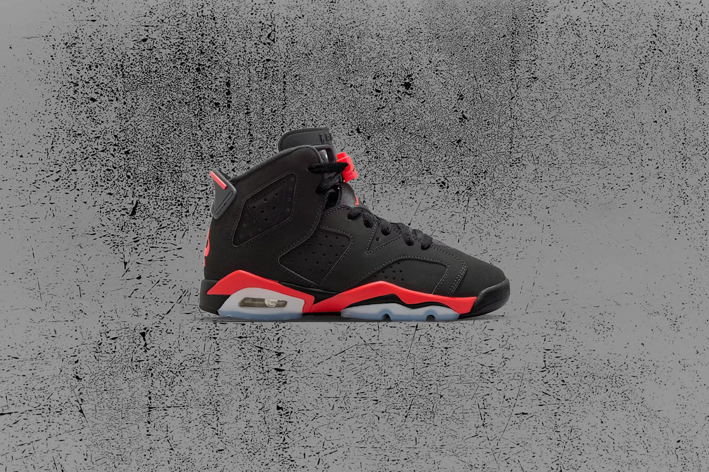 Air Jordan 6 Retro Infrared Salesman GS Black Light Crimson