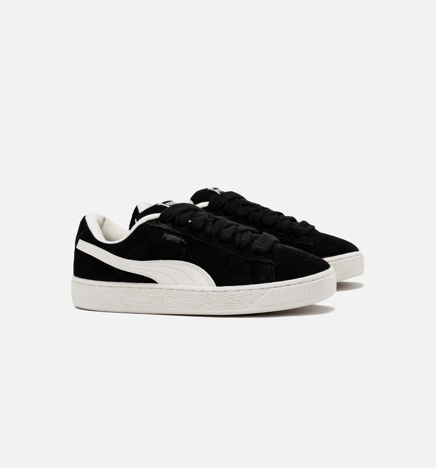 Pleasures Suede XL Mens Lifestyle Shoe Black White