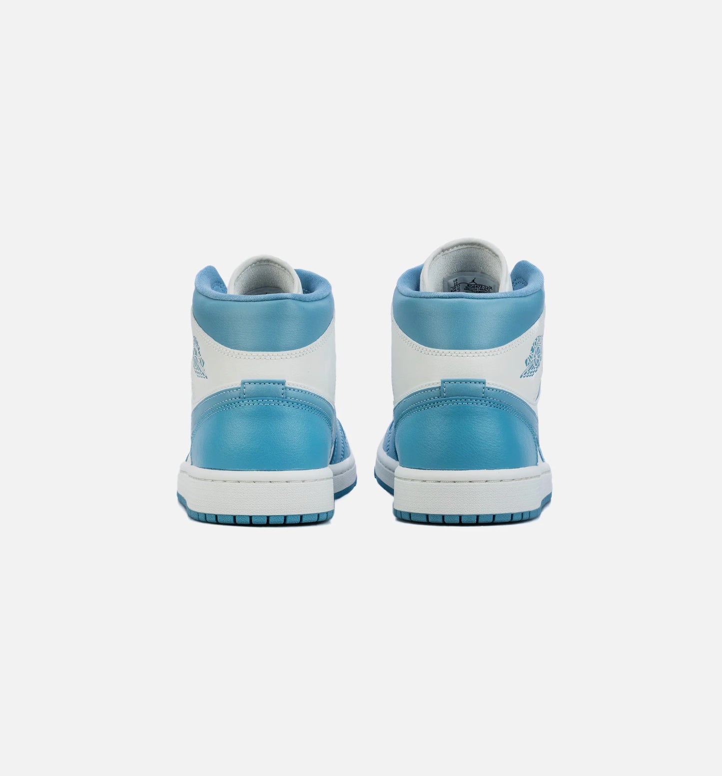 Air Jordan 1 Mid University Blue Womens Lifestyle Shoe Blue White